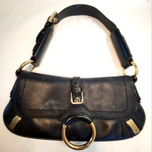 Dolce & Gabbana black leather bag Vintage